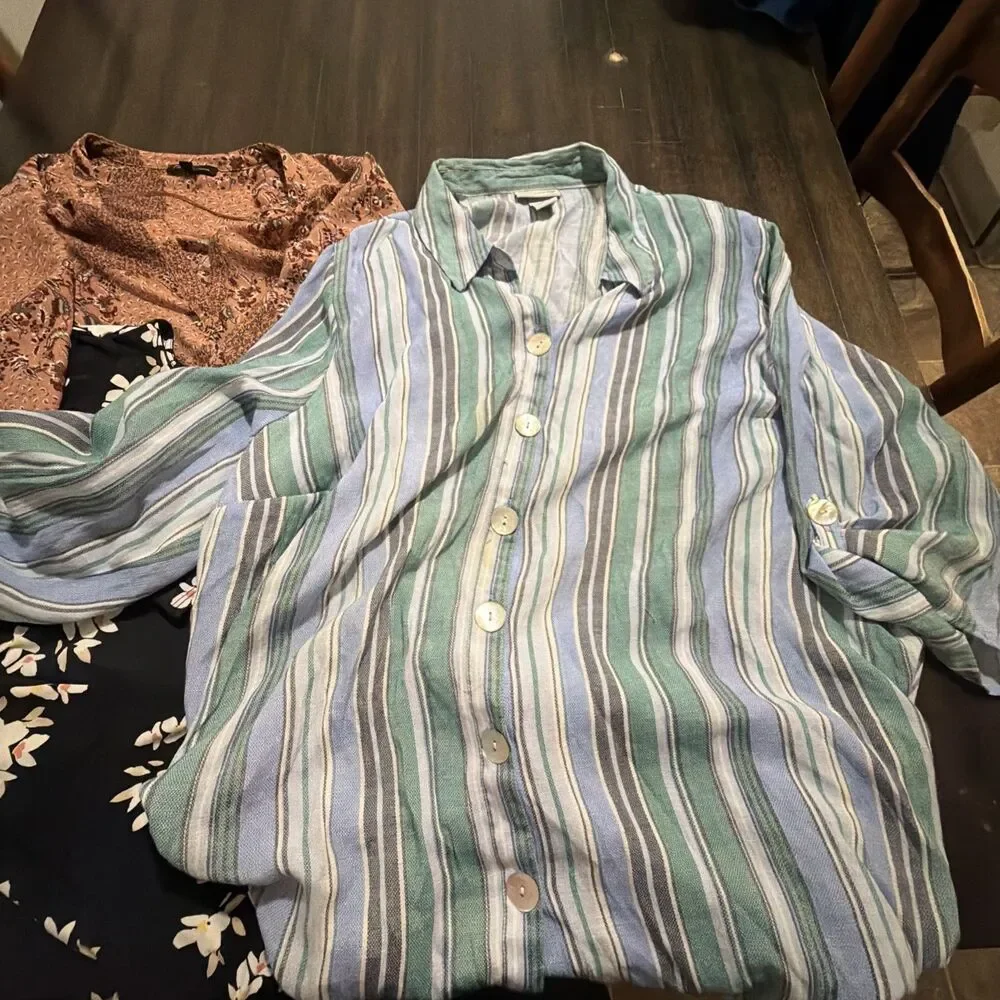 Top Women's Size 1X Lot Of 3 Workwear Casual Blouse